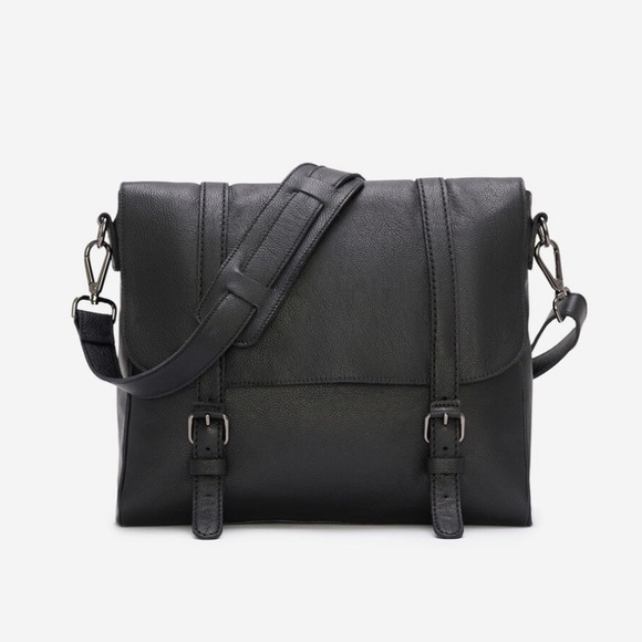 Roots genuine leather Modern Satchel Cervino - Picture 1 of 11